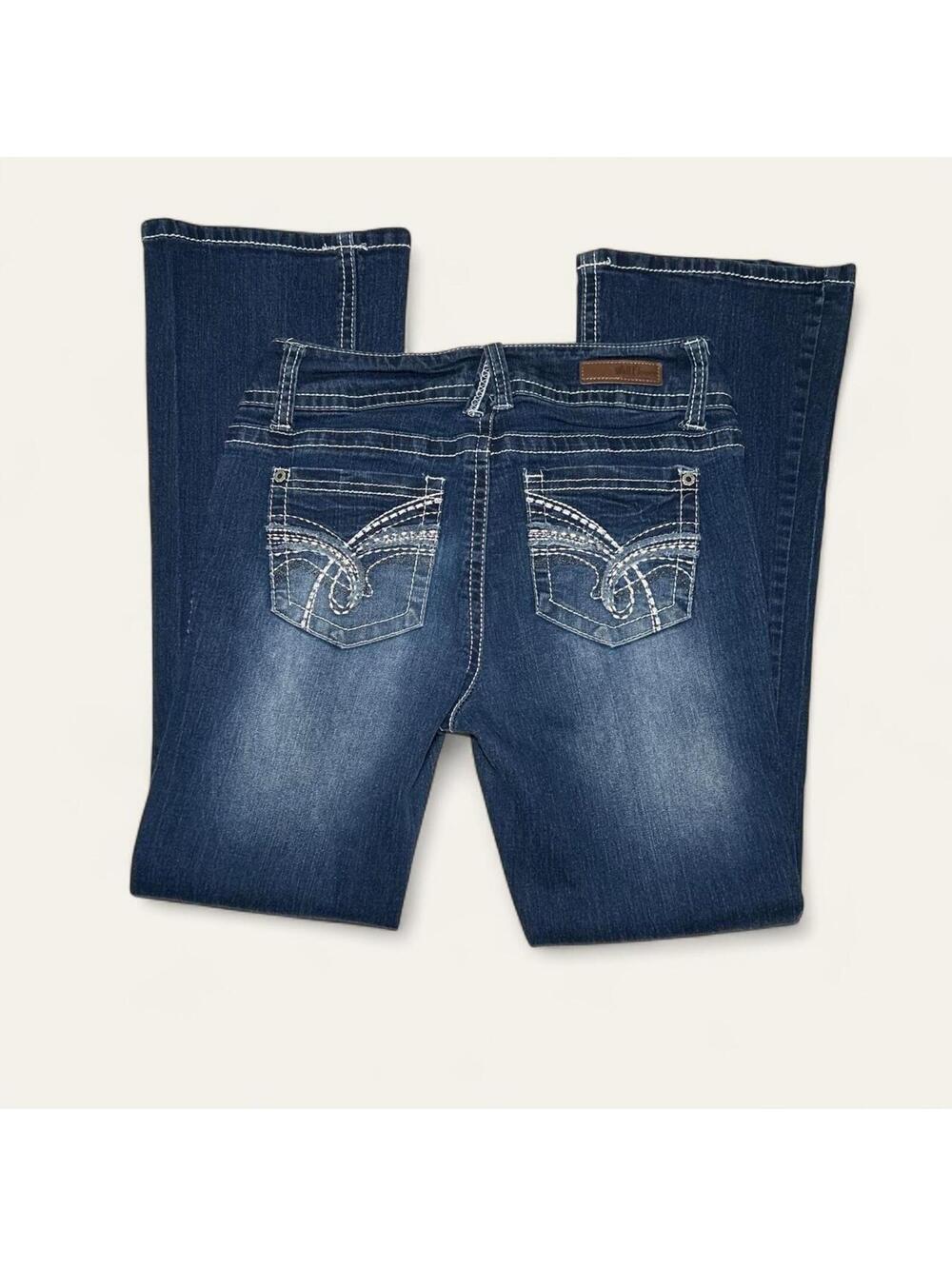 Y2K Wallflower Blue Denim Flare Jeans Vintage